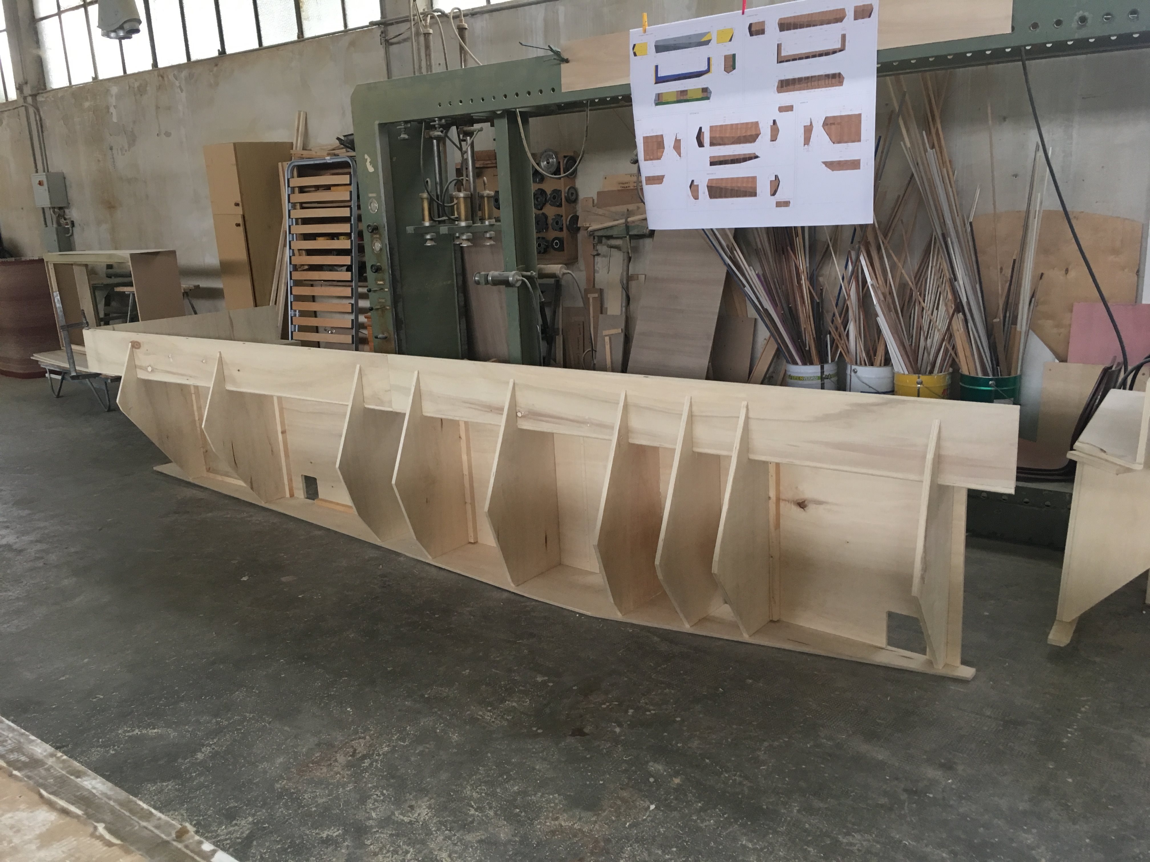 Reception desk