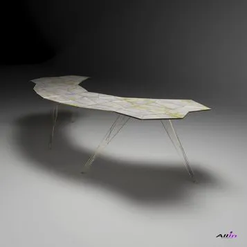 Luminous white table